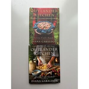 OUTLANDER KITCHEN Series Lot 2 Hardcover Companion Cookbooks Theresa Sanders